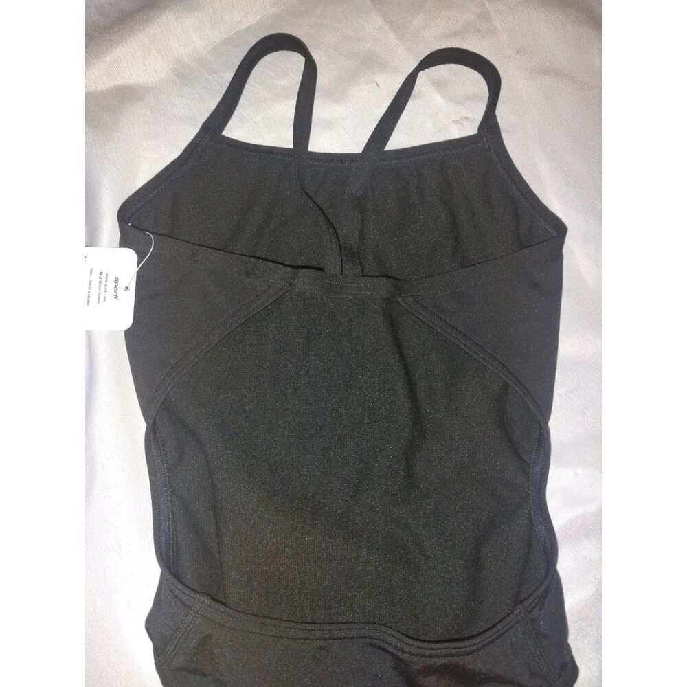 NWT Sporti HydroLast Micro Back One Piece Swimsuit Size 24 0 XXS Competitive - Picture 4 of 7